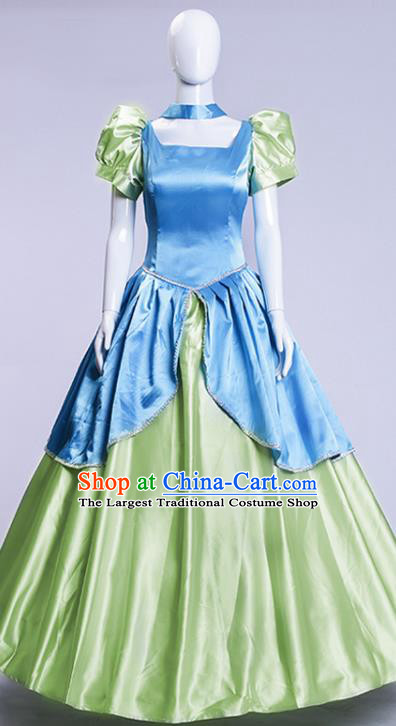 Top Grade Halloween Stage Performance Clothing Cosplay Fashion Costumes European Princess Dress