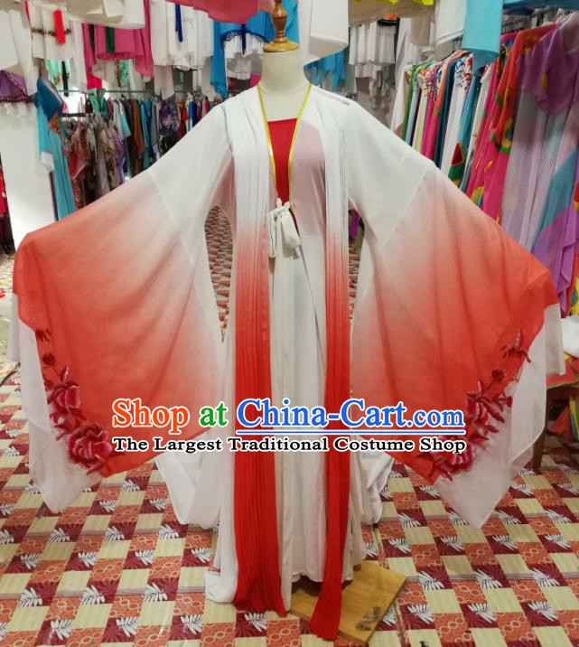 China Ancient Imperial Concubine Garment Costumes Huangmei Opera Young Beauty Dress Outfits Traditional Peking Opera Huadan Clothing