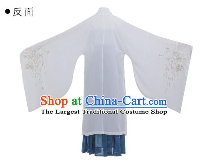 China Tang Dynasty Young Woman Garment Costumes Traditional Hanfu Dress Attire Ancient Female Swordsman Historical Clothing