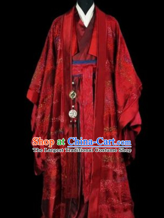 Ancient Chinese Top Royal Hanfu for Men