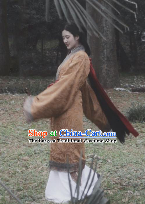 China Han Dynasty Princess Hanfu Dress Traditional Court Dance Historical Costumes Ancient Palace Lady Garment Clothing