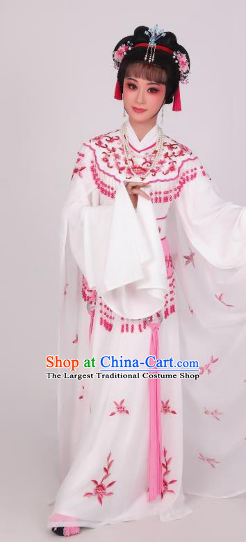 Chinese Peking Opera Hua Tan Garment Costumes Traditional Cantonese Opera Meng Lijun Dress Ancient Princess Clothing