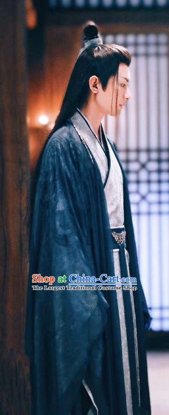 TV Series Love and Redemption Chinese Ancient Young Knight Clothing Wuxia Swordsman Garment Yu Si Feng Replica Costumes
