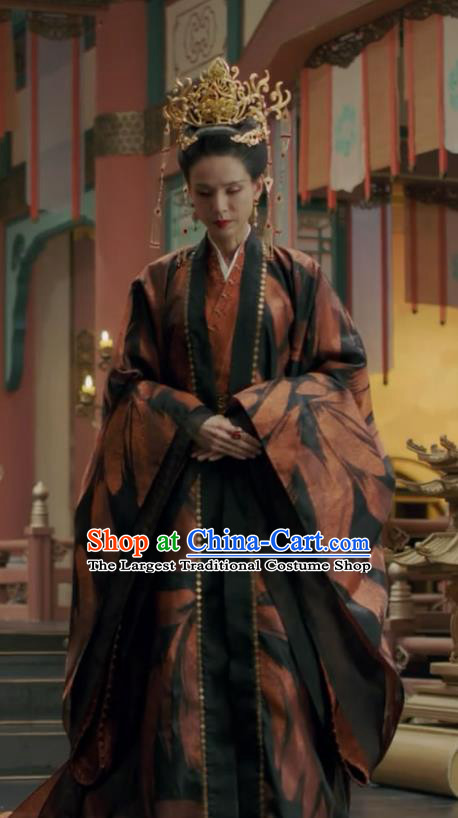 Chinese Ancient Court Woman Dress Clothing TV Series Qie Shi Tian Xia Imperial Consort Baili Replica Costumes