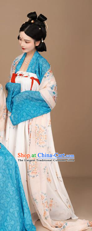 Chinese Ancient Palace Lady Hanfu Dress Traditional Historical Costumes Tang Dynasty Princess Clothing