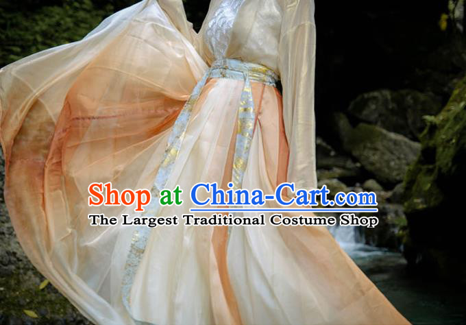Chinese Ancient Palace Princess Hanfu Dress Traditional Historical Costumes Song Dynasty Noble Beauty Clothing