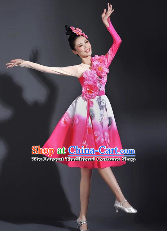 Opening Dance Modern Dance Performance Hua Xianzi Modern Dance Short Skirt Dance Costume Square Dance Performance Costume