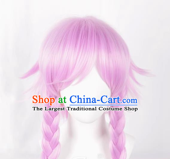 King Pesticide Yaoyuan Leather Deer Spirit Shou Xin Cos Wig Cute Girl Hair Accessory Fantasy Pink Fake Hair