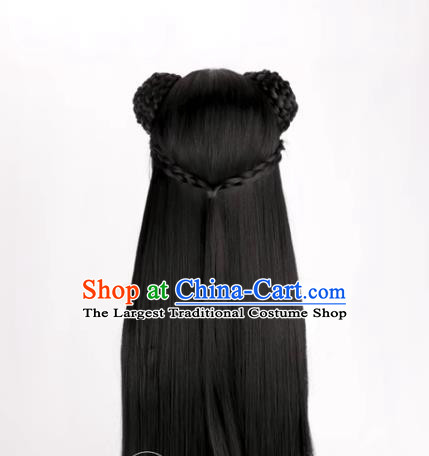 Ancient Style Costume COS Hanfu Skirt Jacket Skirt Girl Wig Headgear Mo Dao Jiang Yanli COS Wig