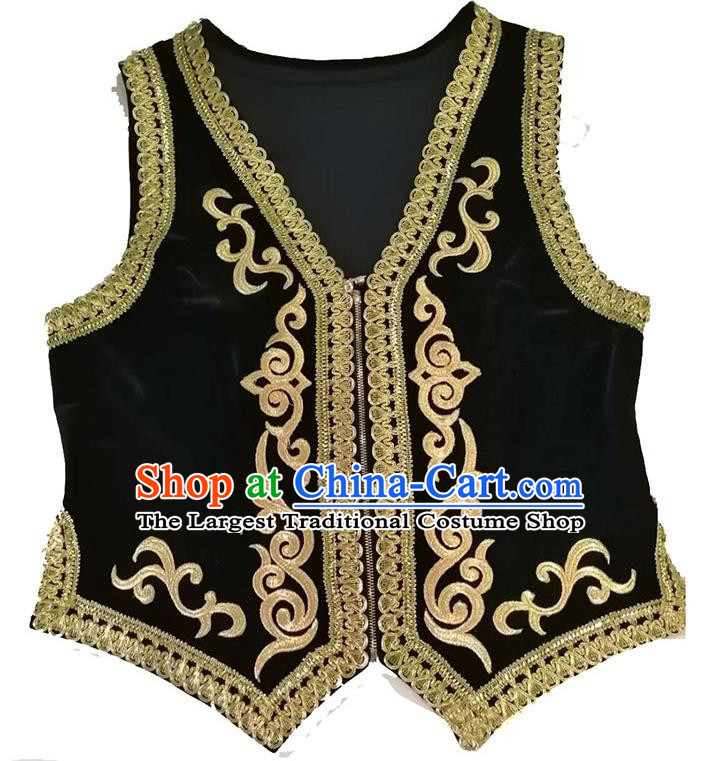 China Xinjiang dance stage performance practice vest Maixi Laipu vest