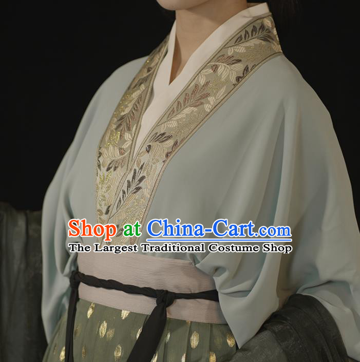 Chinese Song Dynasty Imperial Consort Clothing Ancient Court Woman Garment Costumes Traditional Hanfu Dresses Complete Set