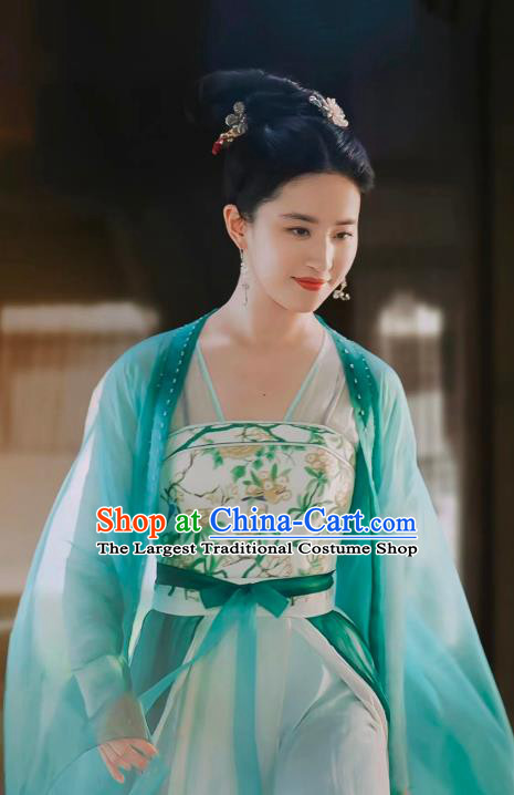 Chinese Drama A Dream of Splendor Zhao Pan Er Dresses Song Dynasty Young Beauty Historical Costumes Ancient Geisha Clothing