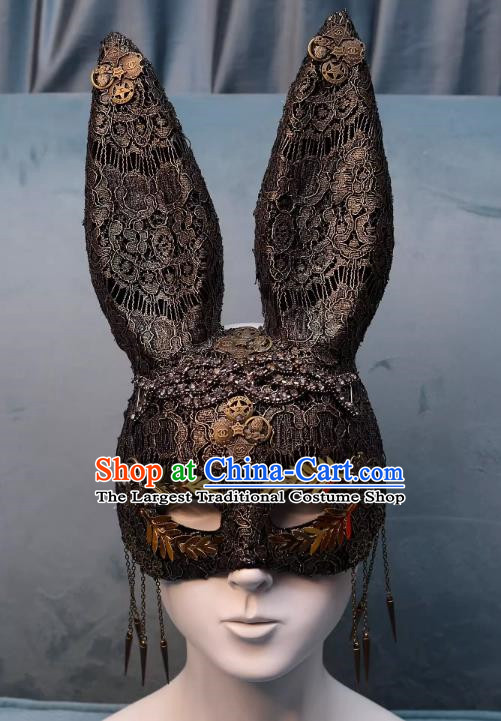 Carnival Mask Masquerade Half Face Sexy Bunny Girl Mask Rabbit Mask