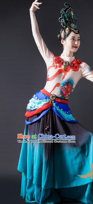 Classical Dance Costumes All The Way Dunhuang Flying Dance Costumes Adult Exotic Costume Performances