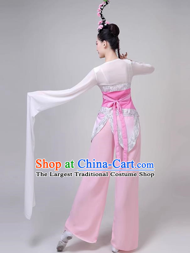 Classical Dance Costume Female Elegant Water Sleeve Performance Costume National Group Dance Taoli Cup Stage Taoyao Performance Costume