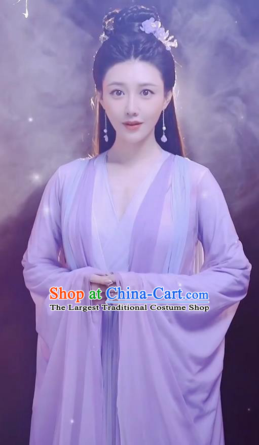 China TV Series Chen Xiang Ru Xie Fairy Costumes Ancient Xian Xia Drama Immortal Samsara Goddess Tao Ziqi Dress Clothing