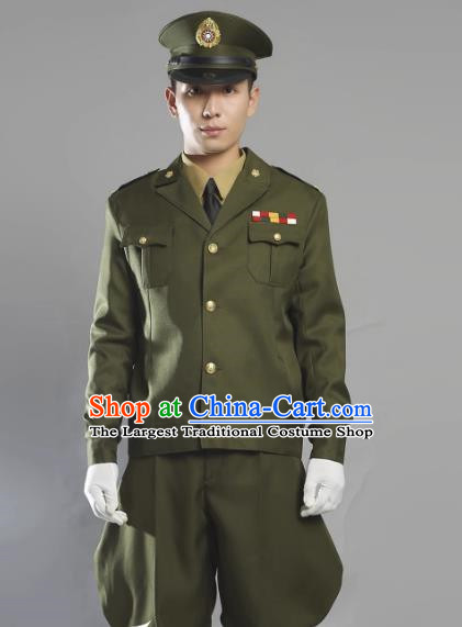 Republic Of China Performance Country Officer Zhang Lingfu Jacket Combat Uniform Suit