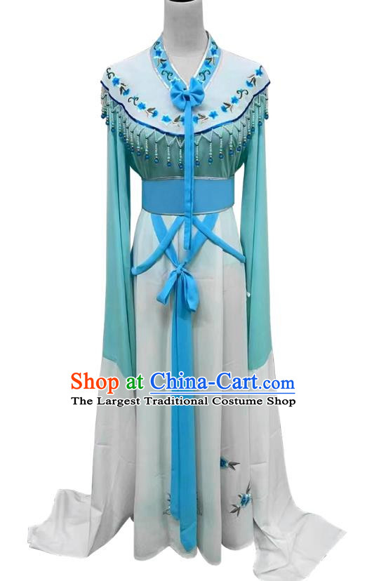 Blue Huadan Costume Miss Xiaodan Clothes Ancient Costume Stage Performance Costume Ancient Style