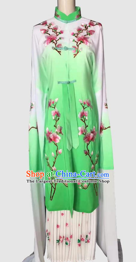 Green Huadan Pair Female Pair Opera Costume Gaosibao Fabric
