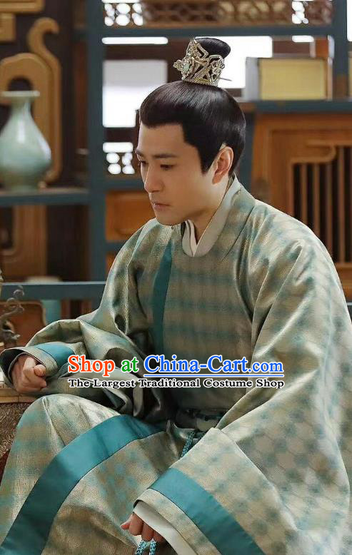 China Ancient Prince Garment Costumes Romantic TV Series New Life Begins Fourth Young Master Yin Jun Clothing
