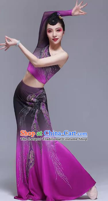 Dai Costume Female Xishuangbanna Children Dai Dance Costume Art Examination Dai Dance Performance Costume Dai Dance Skirt