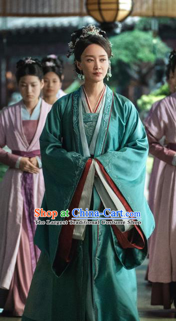 China Ancient Noble Countess Clothing Drama Destined Chang Feng Du Song Dynasty Matriarch Costumes