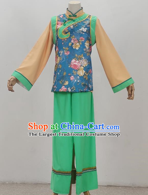 Drama Lao Dan Costumes Ancient Costumes Shaoxing Opera Huangmei Opera Costumes Cai Dan Clothes Matchmaker Opera Costumes