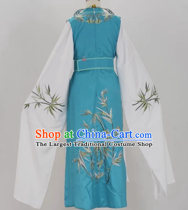 Yue Opera Jia Baoyu Costume Costume Costume Huangmei Opera Niche Vest Embroidered With Bamboo Leaves