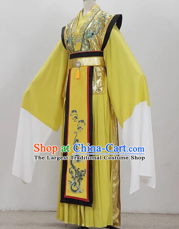 Drama Costumes Ancient Costumes New Shaoxing Opera Xiaosheng Clothes Huangmei Opera Performance Costumes Emperor Dragon Robes Opera Costumes