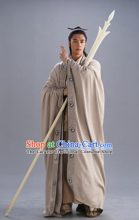 Film Creation of the Gods I Kingdom of Storms Er Lang God Yang Jian Clothing China Ancient Shang Dynasty Superhero Costumes