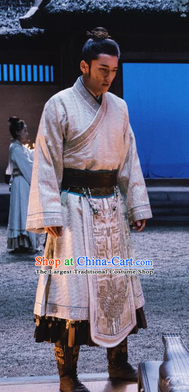 China Ancient Shang Dynasty Prince Costumes Film Creation of the Gods I Kingdom of Storms Young Hero Yin Jiao Clothing