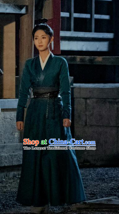 Drama Lost Track of Time Lu An Ran Clothing China Ancient Swordswoman Historical Costumes Traditional Heroine Dress