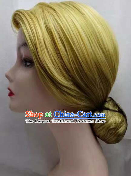 Marie Curie Cosplay Wig Blonde Woman with Hair