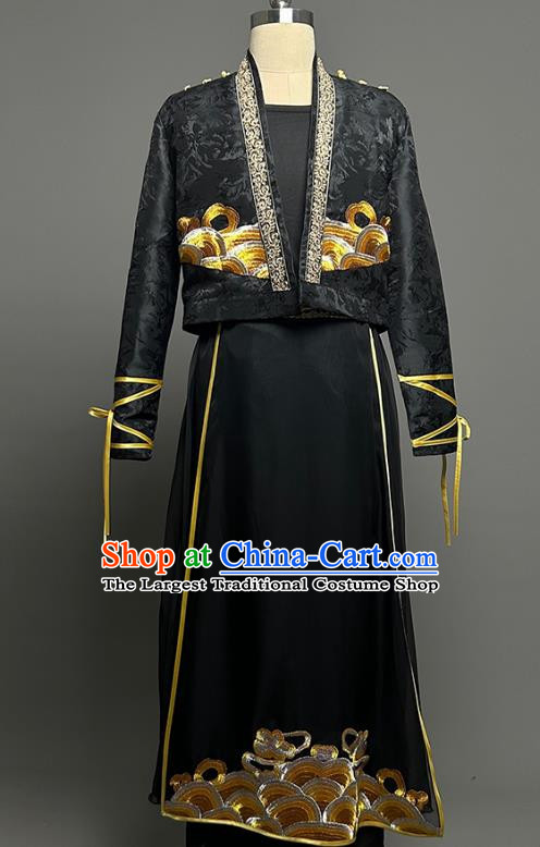 National Trend Dance Costumes Chinese Style Performance Costumes Classical Korean Dance Jazz Dance Suits Costumes Stage Performances
