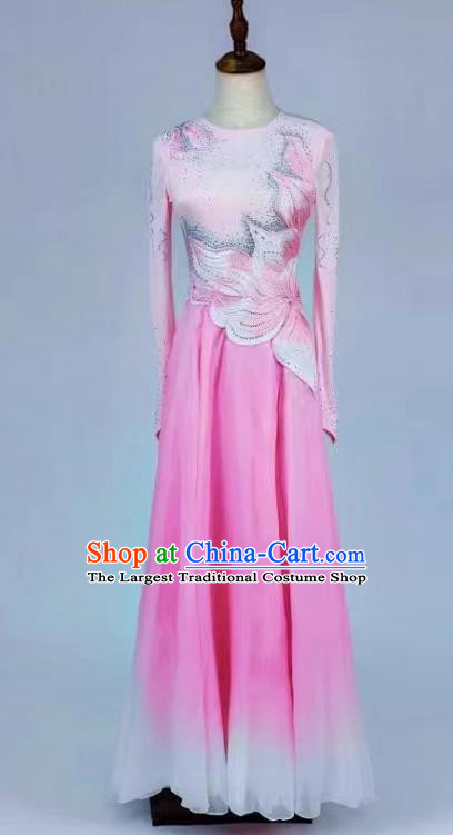Classical Dance Lotus Performance Costumes Dance Costumes Han And Tang Dances Fairy Like Elegant National Style Large Swing Skirts Art Test Costumes