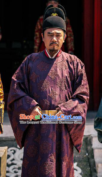 Chinese Ancient Majesty Clothing Historical TV Series The Imperial Age Ming Dynasty Emperor Hongwu Zhu Yuan Zhang Costumes