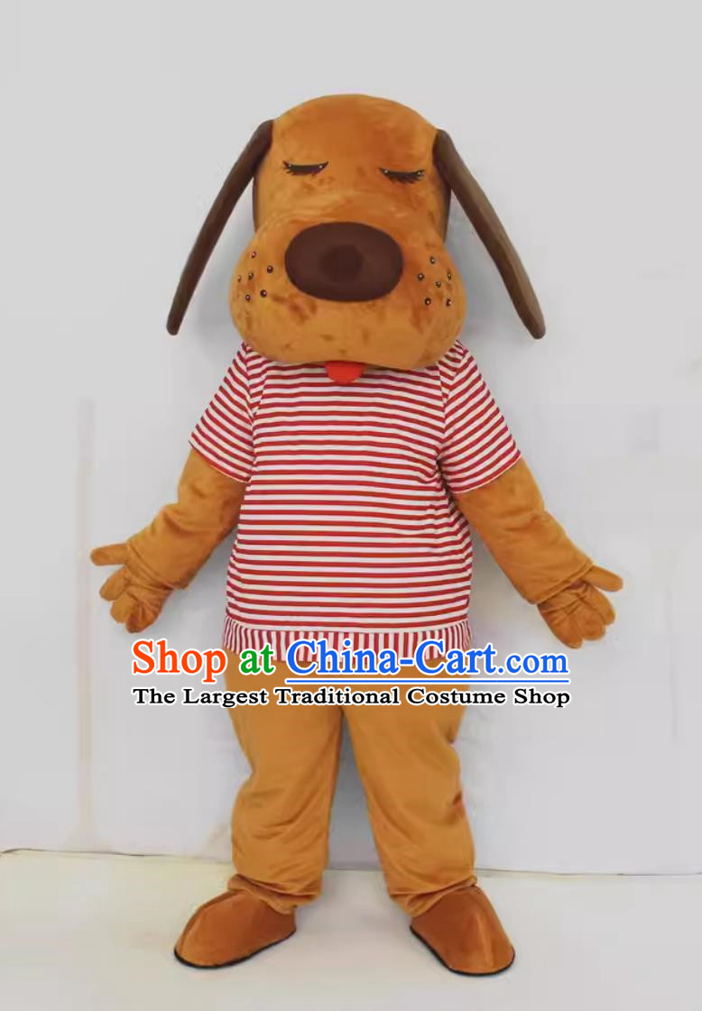 Pa Pa Pa Dog Large Plush Doll Wearing A Doll Suit And Cute Puppy Humanoid Doll Costume Opening Show