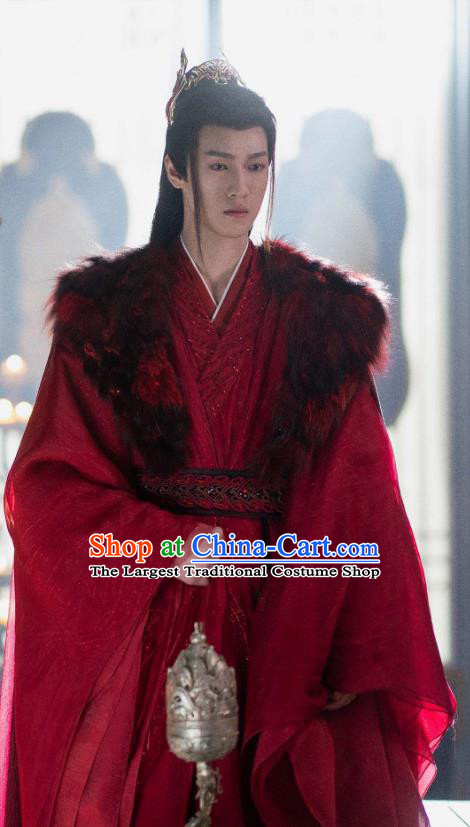 Chinese Ancient Young Hero Red Clothing 2024 Xian Xia TV Series The Last Immortal Demon King Hong Yi Costumes