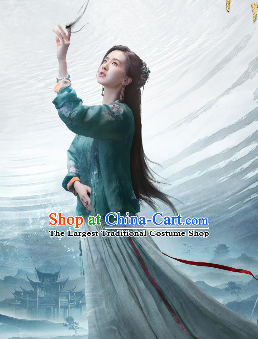 China Ancient Civilian Woman Clothing TV Drama The Ingenious One Dance Lady Ke Meng Lan Garments Traditional Female Hanfu