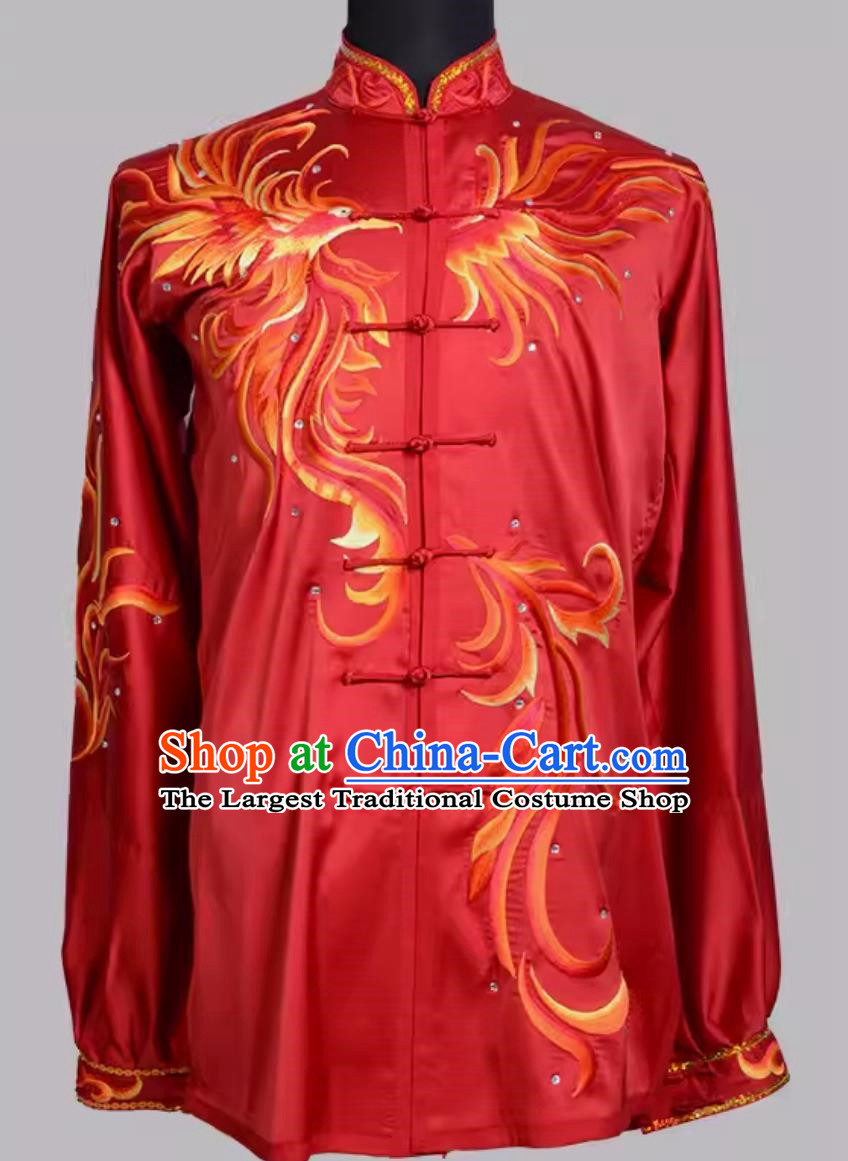 Embroidered Bright Diamond Tai Chi Performance Clothing Group Competition Competition Clothing