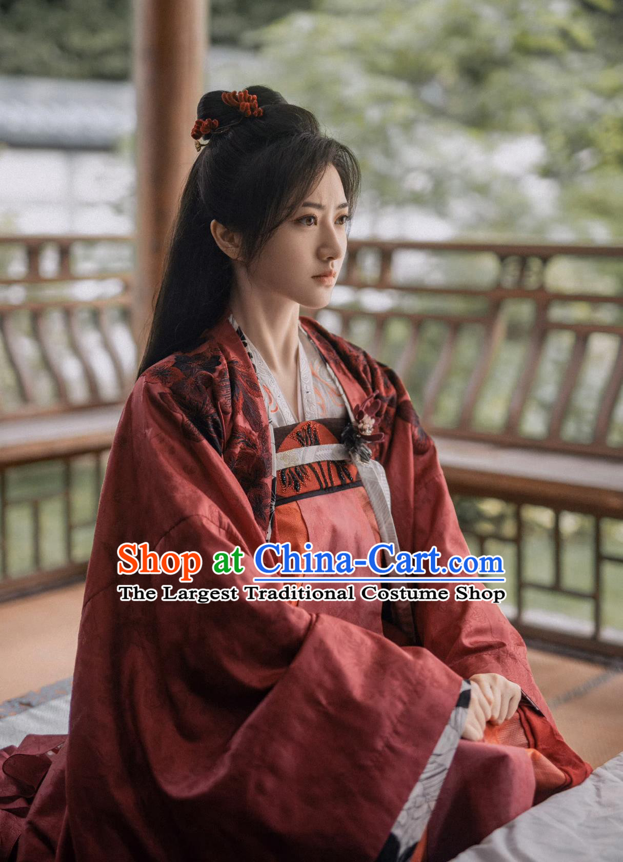 Chinese Ancient Female General Costumes TV Series Wonderland of Love Cui Lin Dresses