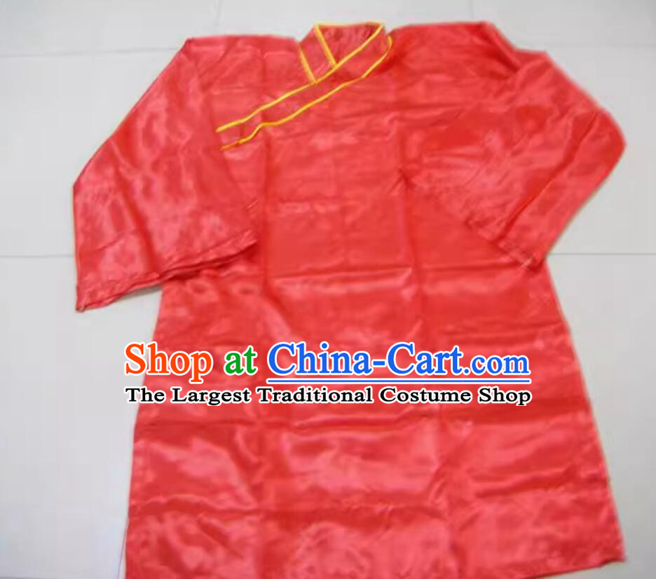 Happy Celebration Laughing Monk Robe World Lion Dance Competition Monk Frock Costume