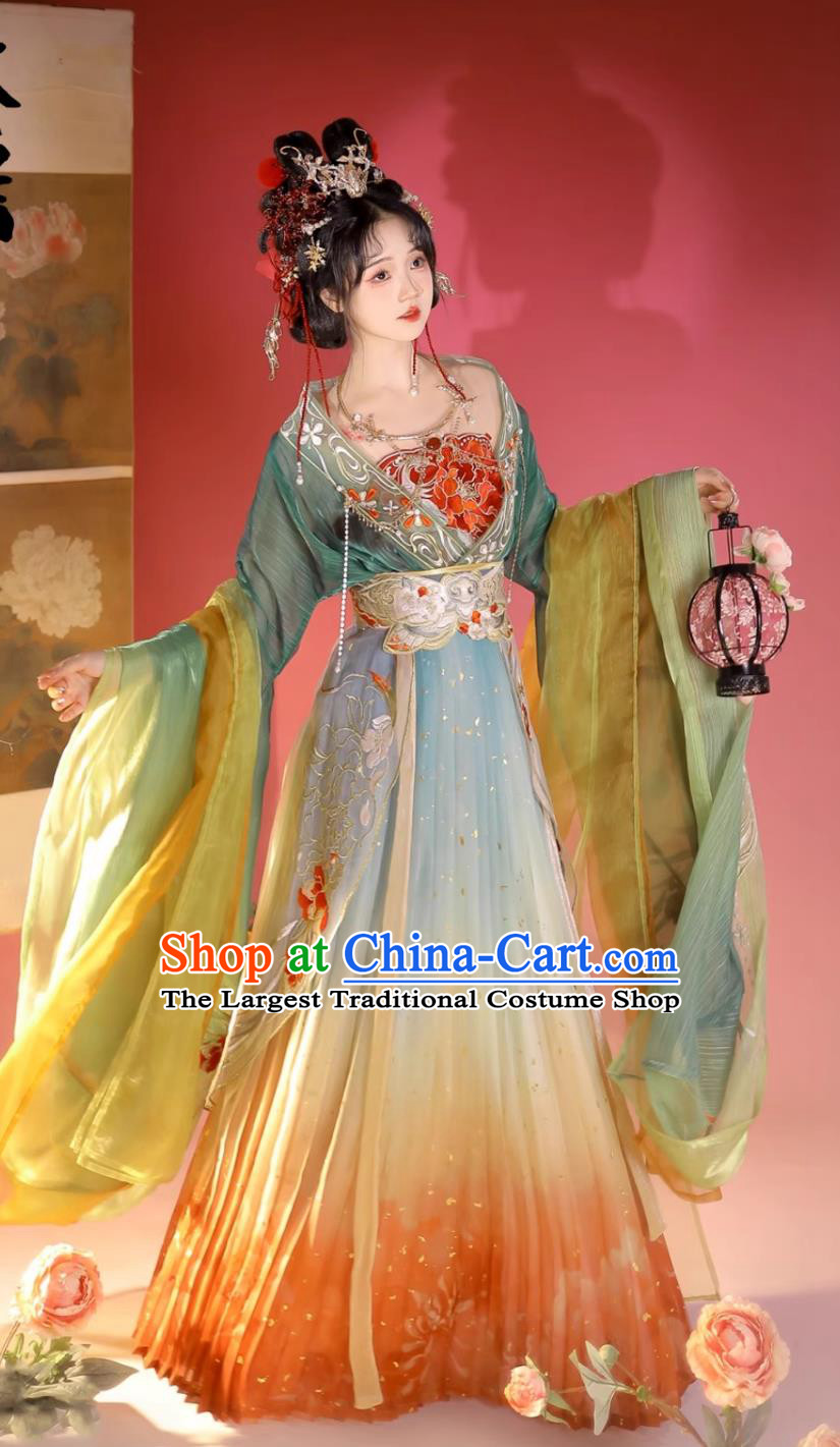 Chinese Ancient Empress Garment Costumes Online China Hanfu Shop Southern and Northern Dynasties Court Woman Clothing