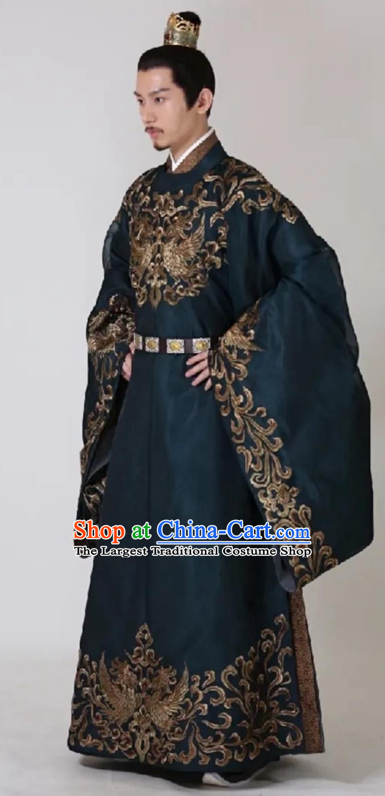 TV Series The Promise of Chang An Xiao Cheng Xu Robes Ancient China Prince Clothing Chinese Traditional Song Dynasty King Embroidered Costume