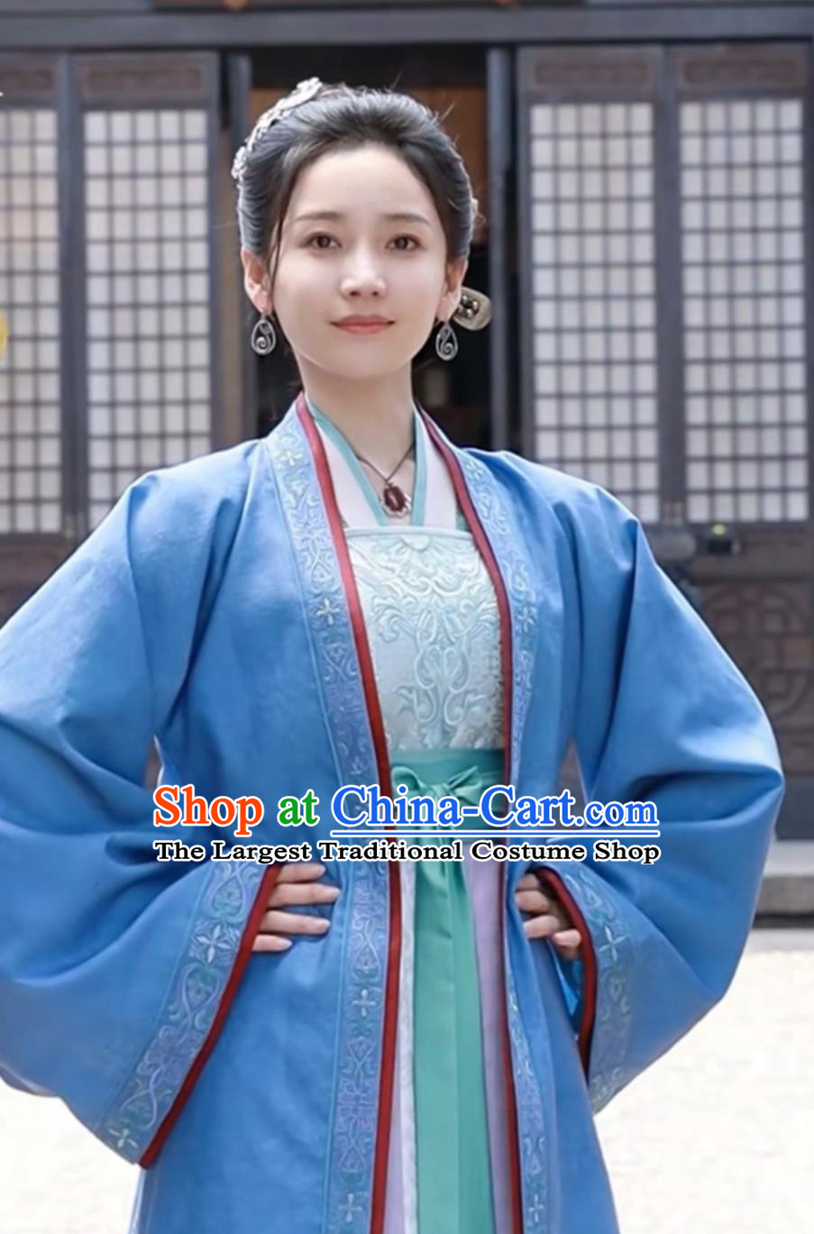 Hanfu Online Shop Chinese Traditional Dress Romantic TV Series Wrong Carriage Right Groom Ancient Swordswoman Shu Xiu Yun Garment Costumes