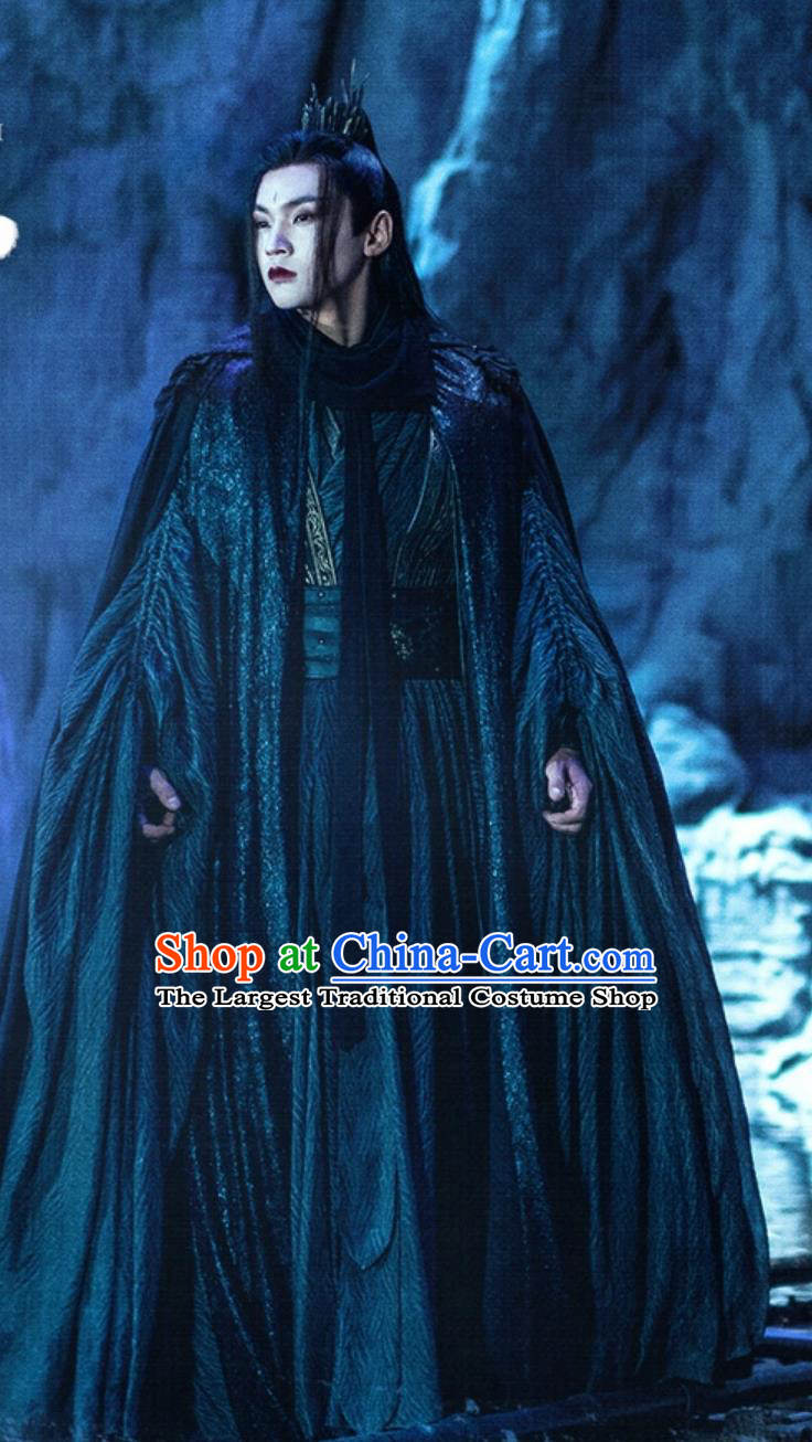 China Traditional Wuxia Costume 2023 TV Series Back From The Brink Demon King Fu Yin Garment Ancient Chinese Clothing