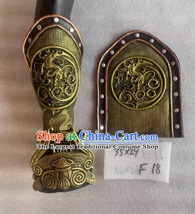 Ancient China General Shin Guards Handmade Chinese Armor Greaves