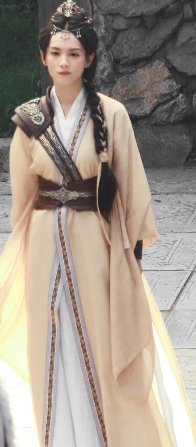 Ancient China Ming Dynasty Swordswoman Clothing TV Series A Journey To Love Heroine Chu Yue Dress