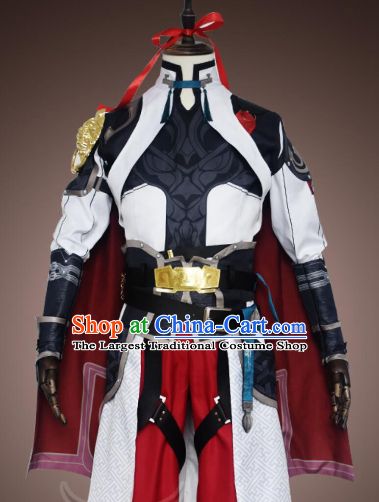 Honkai Star Rail Jing Yuan Cosplay Costume Star Dome Railway Cos Clothing Handmade General Luo Fu Outfit