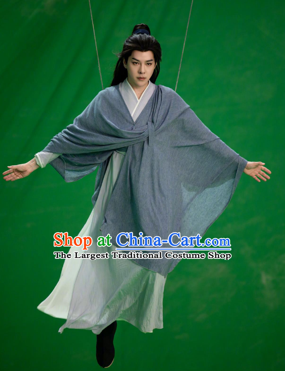 Chinese TV Series The Legend Of Shen Li Swordsman Feng Lai Clothing Ancient China Super Hero Garment Costume